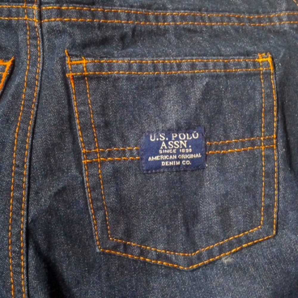US POLO ASSN™️ Boys Sz 12 Brand New Jeans Relaxed Fit $AVE$ - Picture 3 of 4